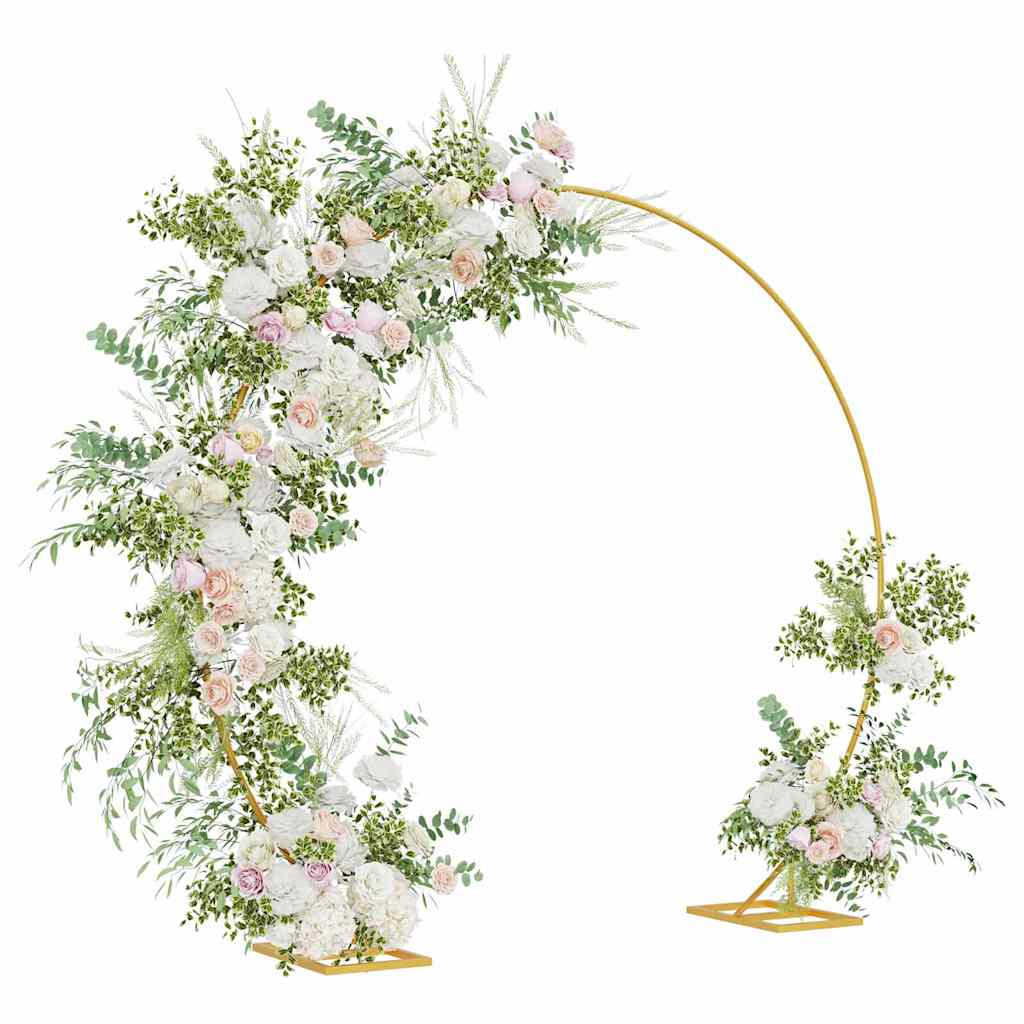 Arco Nuziale Oro 220 x 45 x 200 cm Acciaio