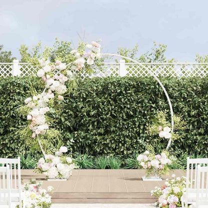 Arco Nuziale Bianco 220 x 45 x 200 cm Acciaio