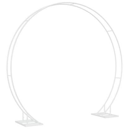Arco Nuziale Bianco 220 x 45 x 200 cm Acciaio