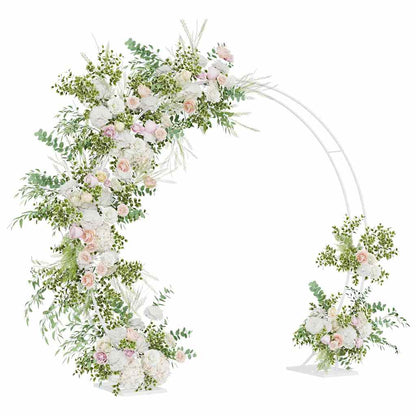 Arco Nuziale Bianco 220 x 45 x 200 cm Acciaio