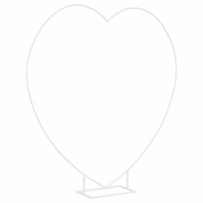 Arco Nuziale Bianco 195 x 35 x 211 cm Acciaio