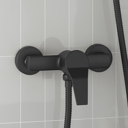 Miscelatore Doccia Nero G 1 / 2 pollici Ottone