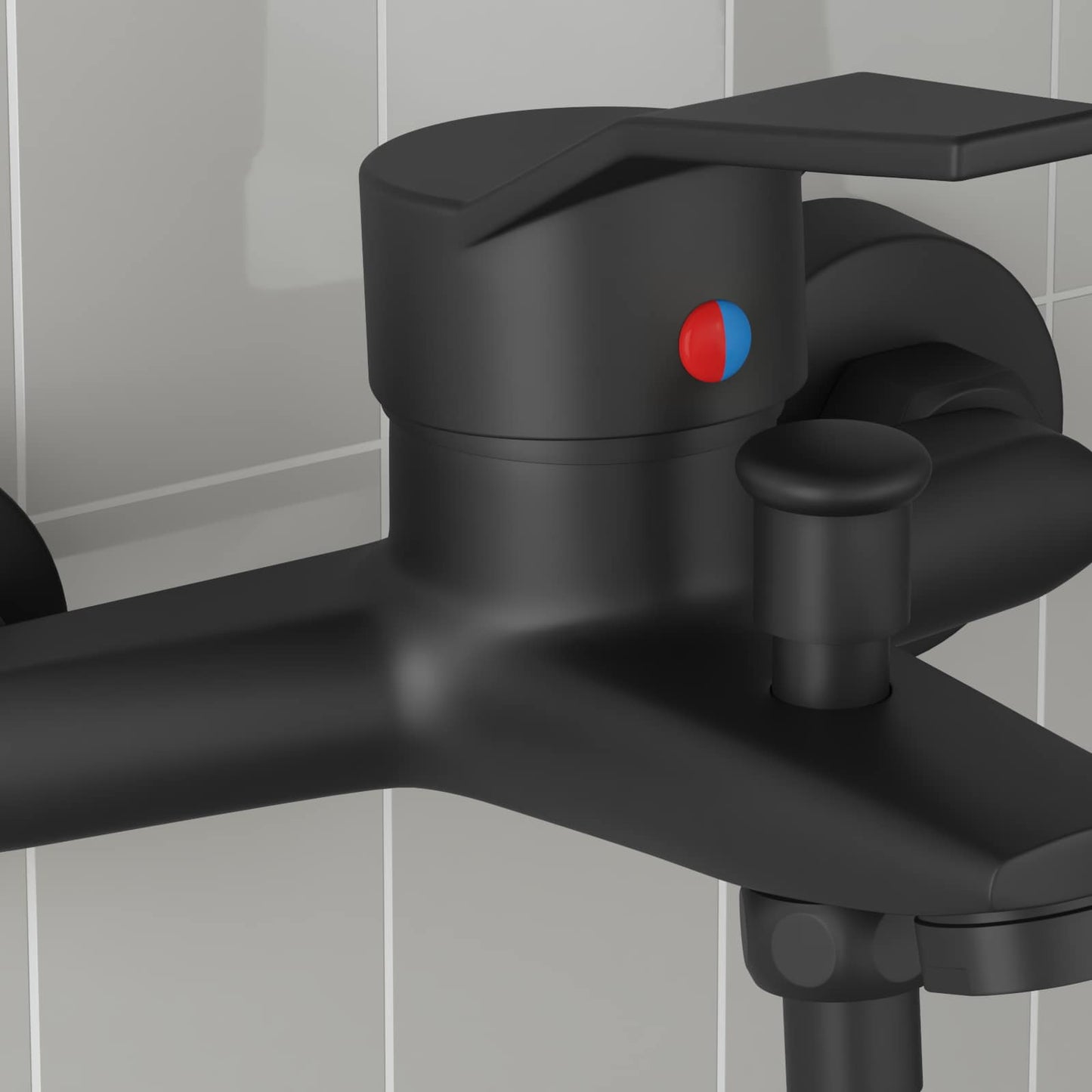 Miscelatore Doccia Nero G 1 / 2 pollici