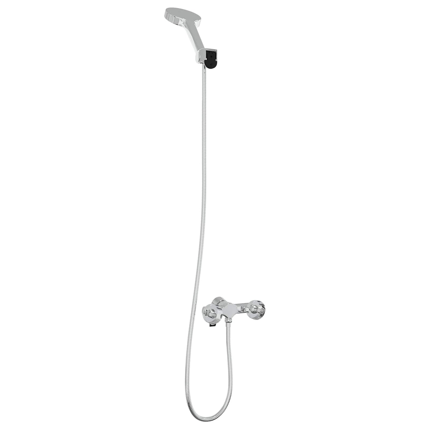 Set di doccia con soffione Cromo G 1 / 2 pollici Ottone