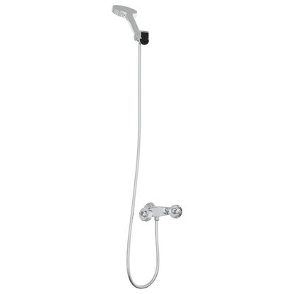Set di doccia con soffione Cromo G 1 / 2 pollici