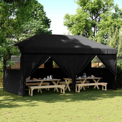 Tenda Party Nero 292 x 580 x 315 cm Tessuto Oxford