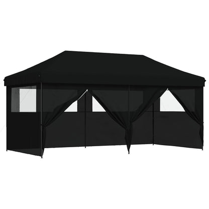 Tenda Party Nero 292 x 580 x 315 cm Tessuto Oxford
