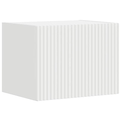 Mobile TV da parete Bianco 60 x 31 x 29.5 cm Legno multistrato