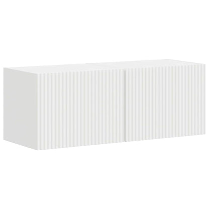 Mobile TV da parete 2 pcs Bianco 60 x 31 x 29.5 cm