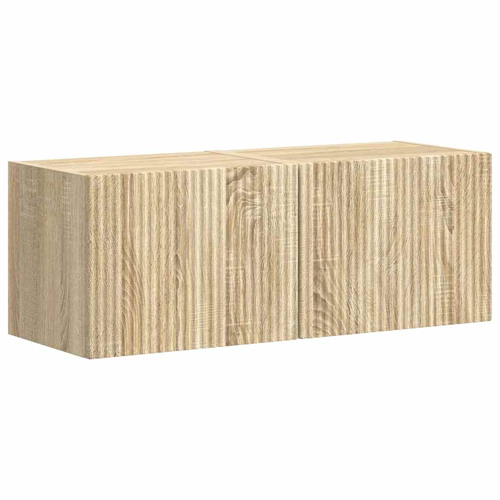 Mobile TV da parete 2 pcs Sonoma 60 x 31 x 29.5 cm