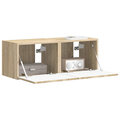 Mobile TV da parete 2 pcs Sonoma 60 x 31 x 29.5 cm
