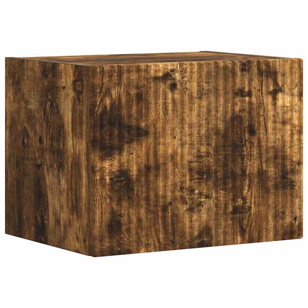 Mobile TV da parete Rovere fumÃ© 60 x 31 x 29.5 cm