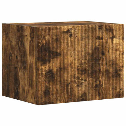 Mobile TV da parete Rovere fumÃ© 60 x 31 x 29.5 cm