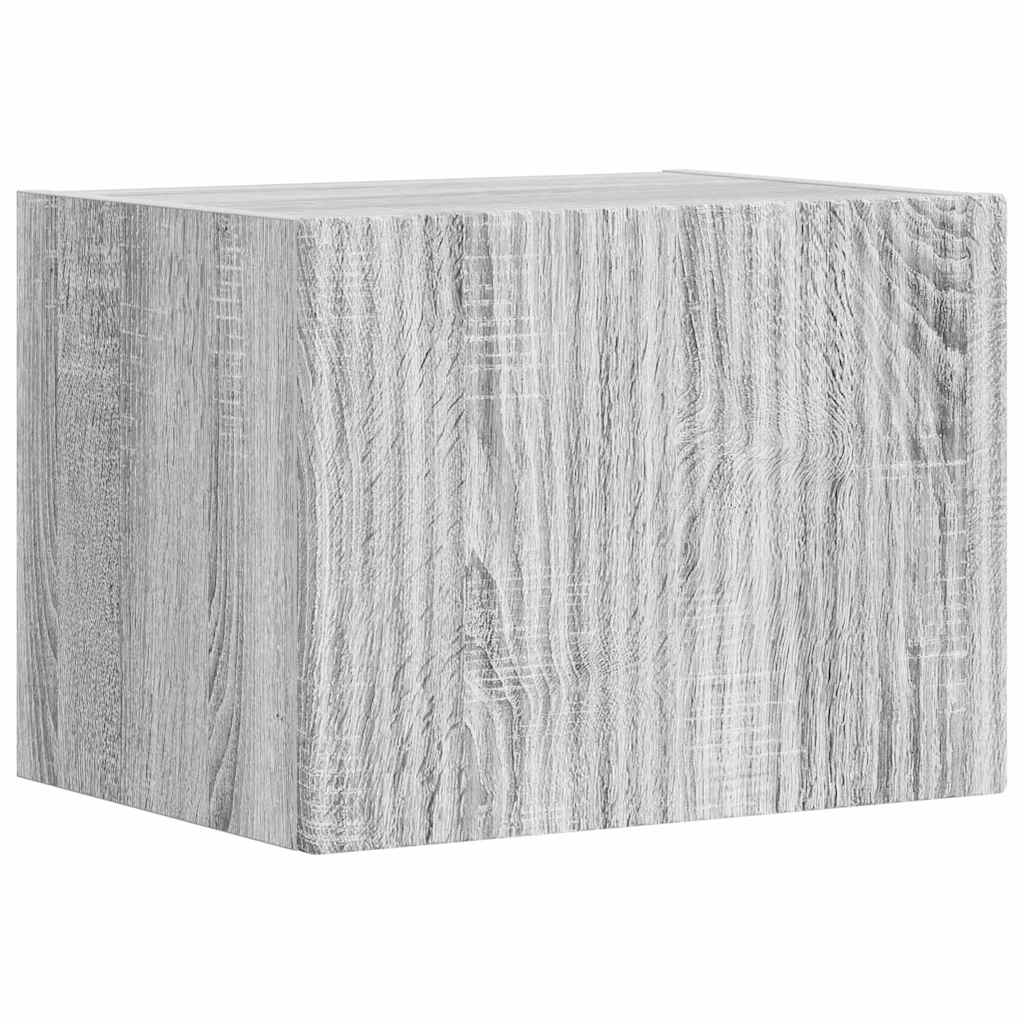 Mobile TV da parete Grigio Sonoma 60 x 31 x 29.5 cm