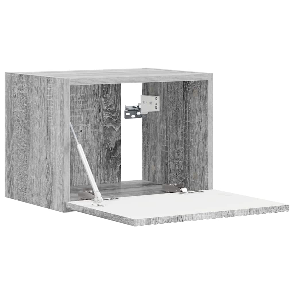 Mobile TV da parete Grigio Sonoma 60 x 31 x 29.5 cm