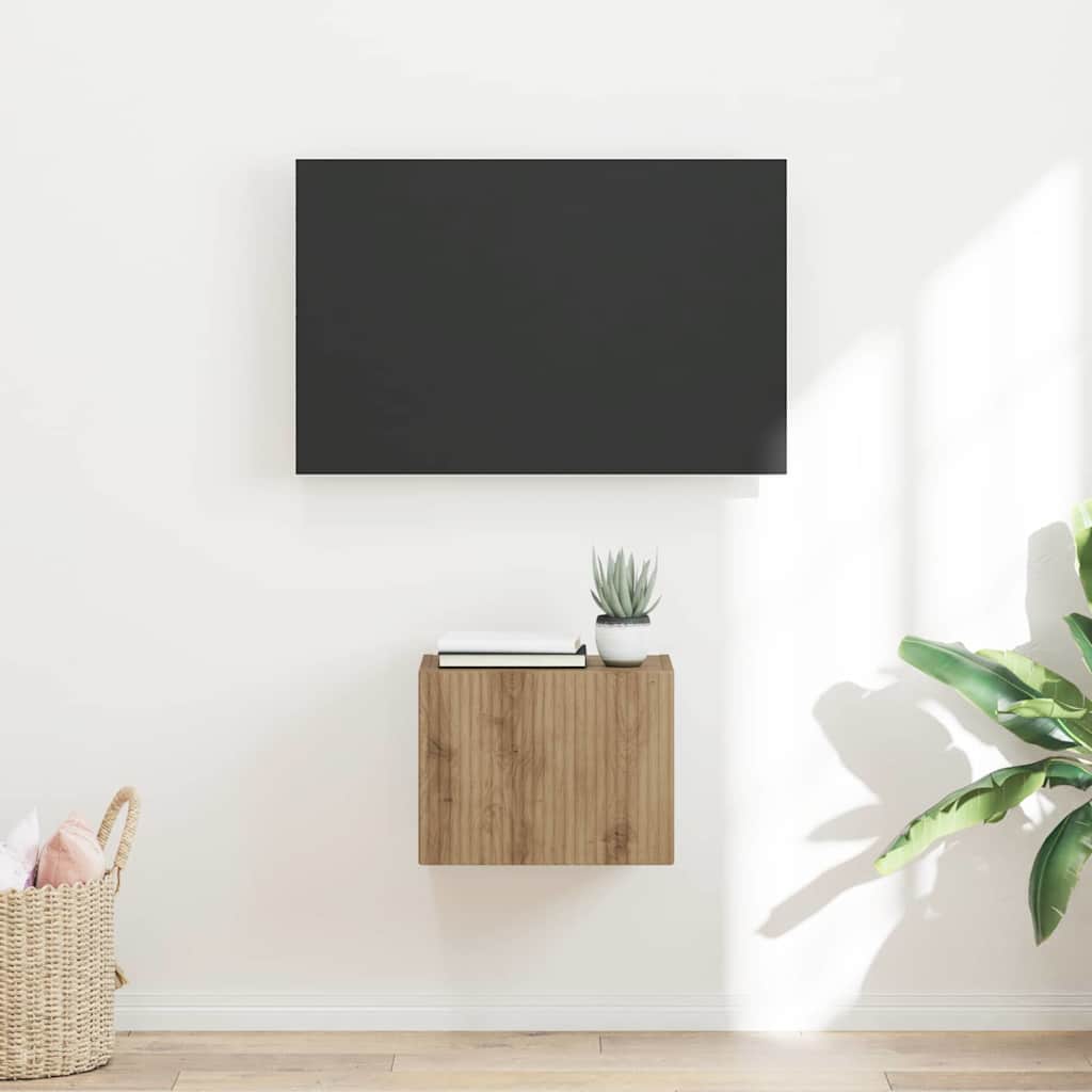 Mobile TV da parete Rovere Artigianale 60 x 31 x 29.5 cm