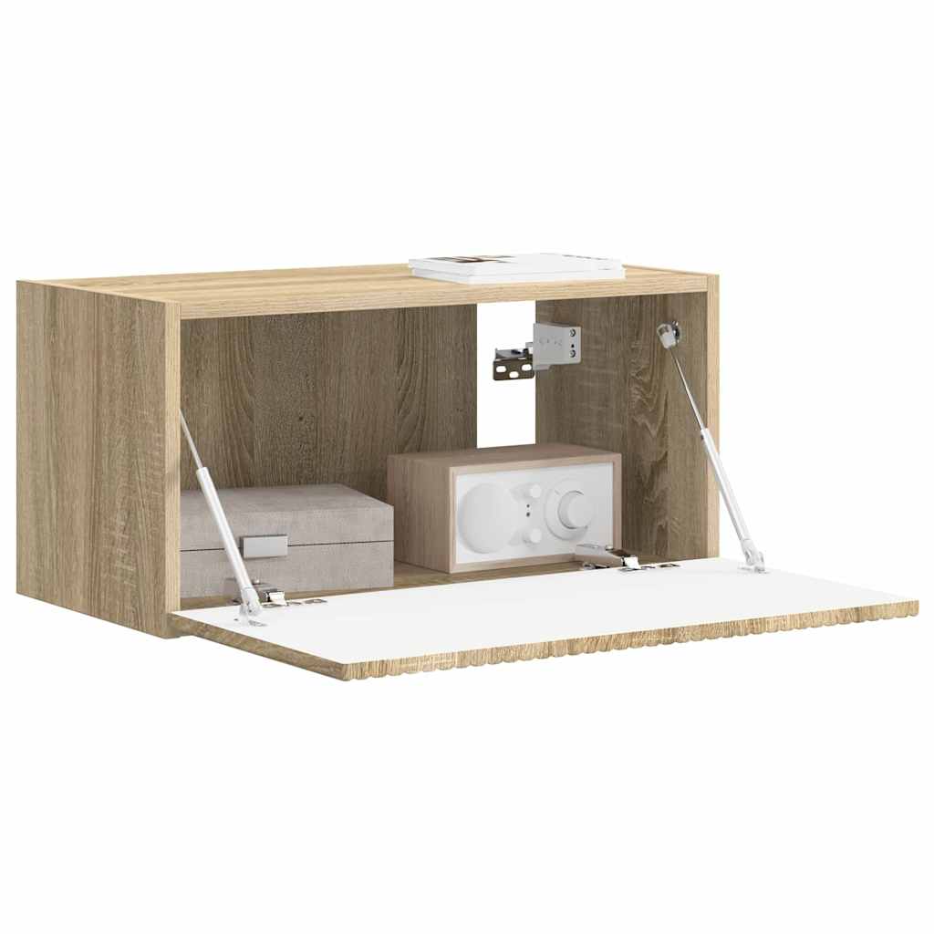 Mobile TV da parete Sonoma 60 x 31 x 29,5 cm Legno multistrato