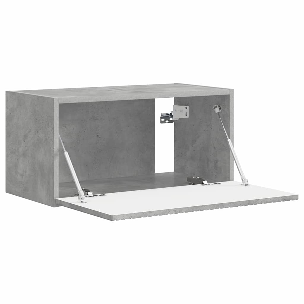 Mobile TV da parete Calcestruzzo 60 x 31 x 29,5 cm