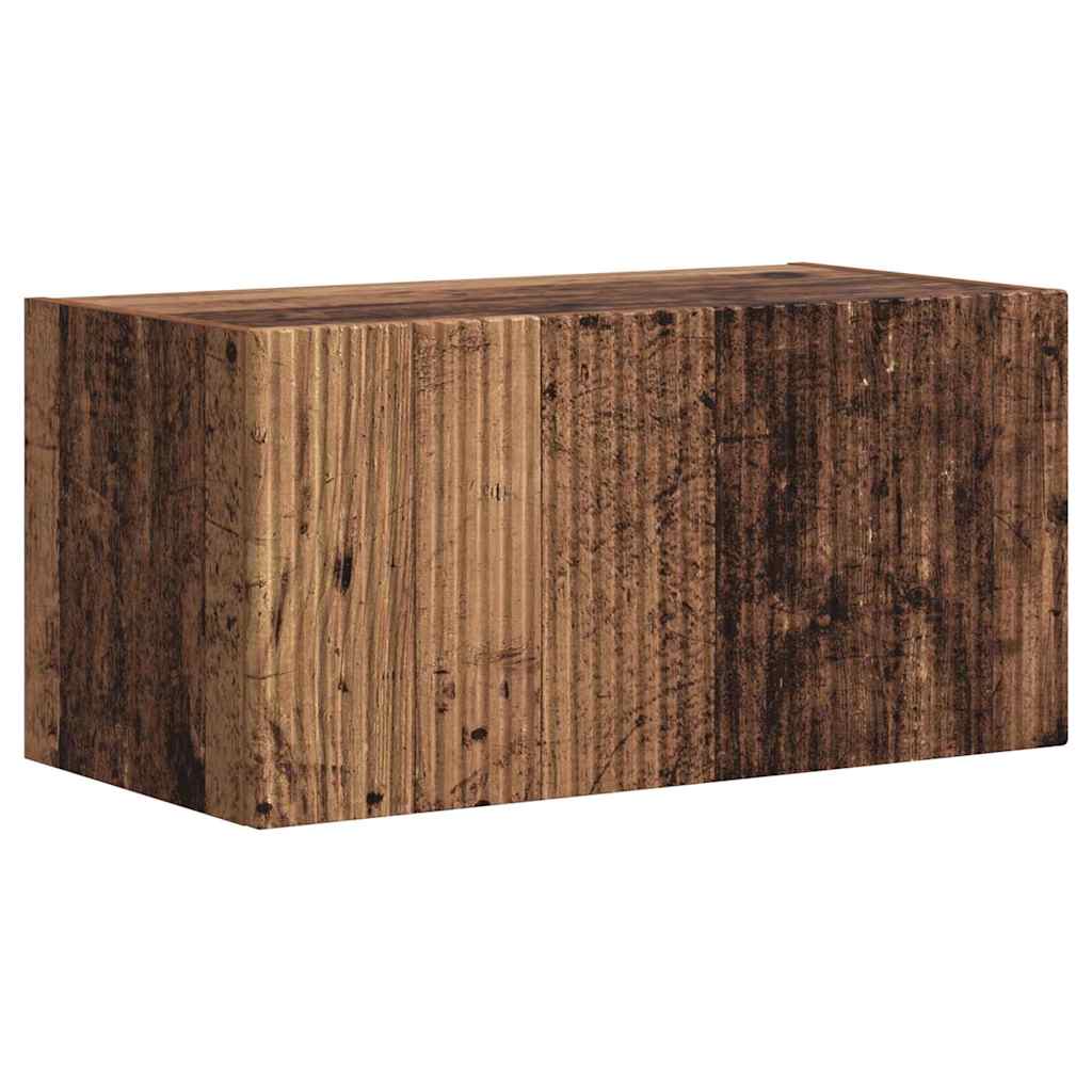 Mobile TV da parete Legno vecchio 60 x 31 x 29.5 cm