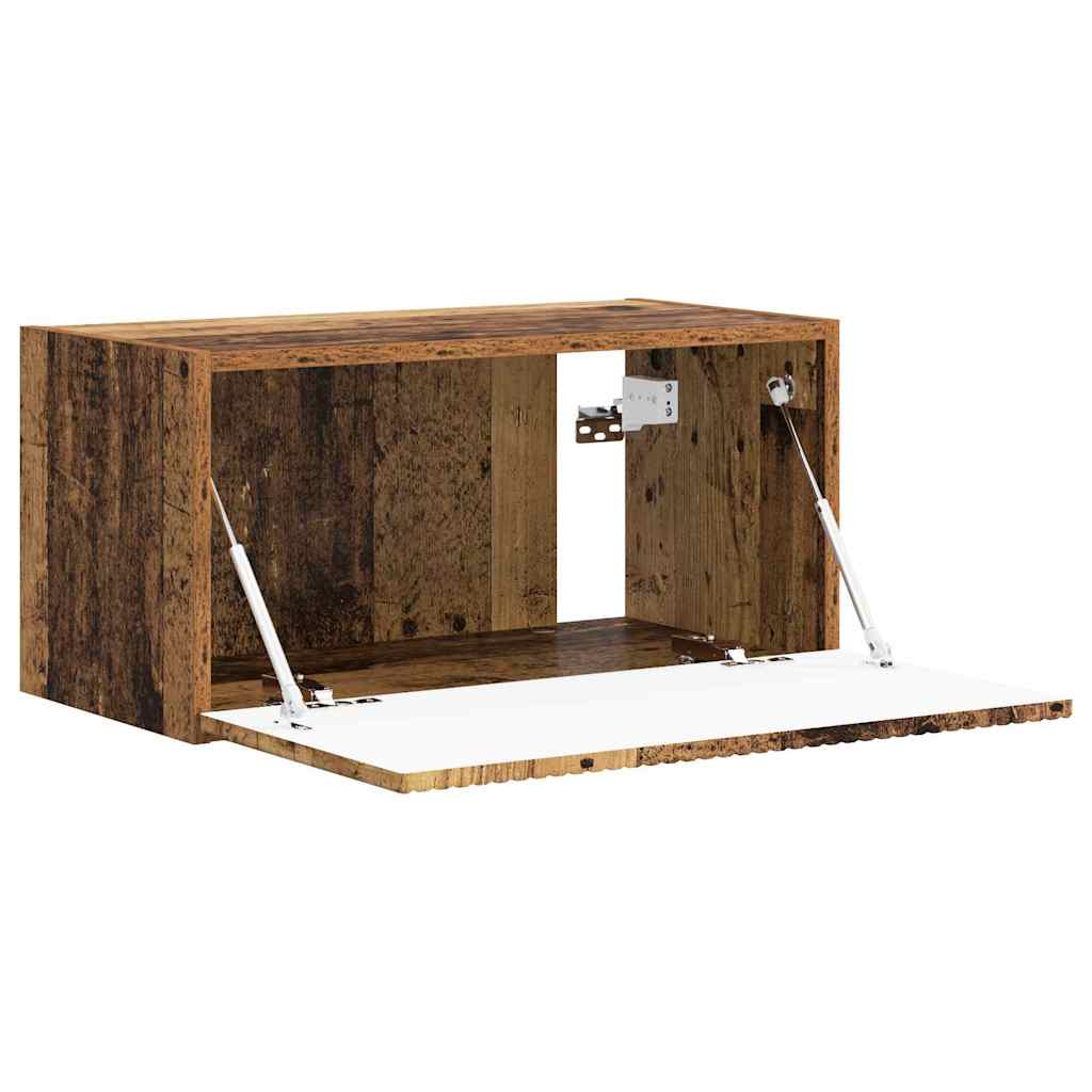 Mobile TV da parete Legno vecchio 60 x 31 x 29.5 cm
