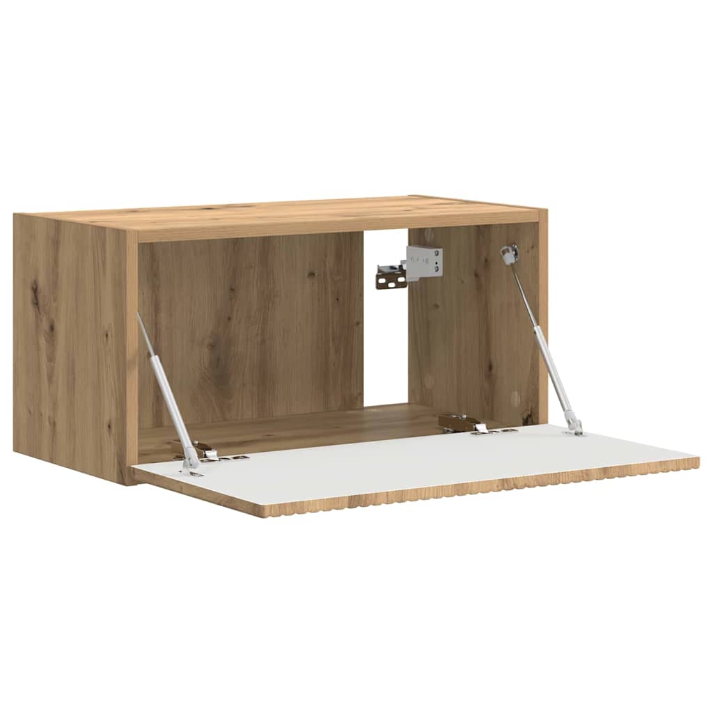 Mobile TV da parete Rovere Artigianale 60 x 31 x 29,5 cm