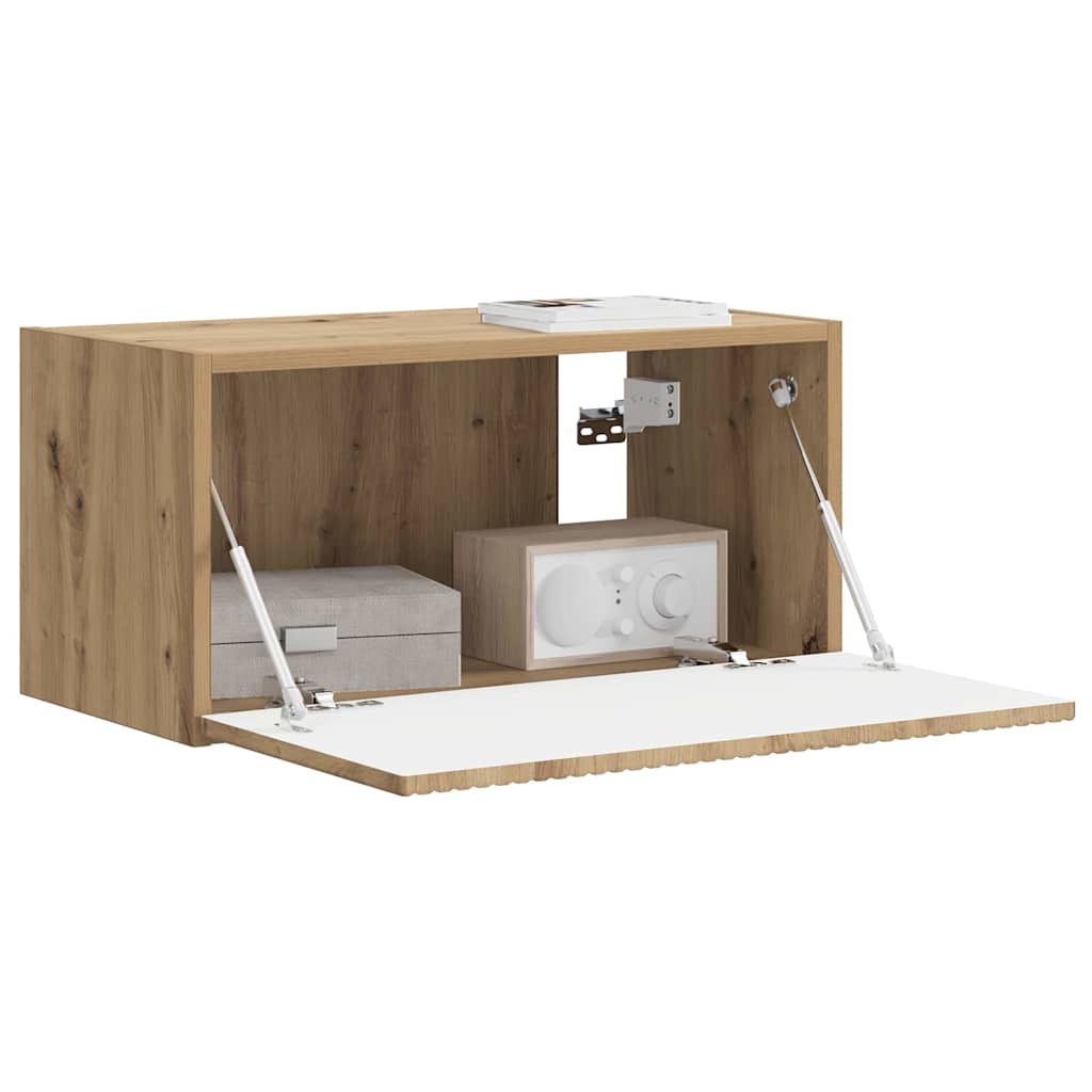 Mobile TV da parete Rovere Artigianale 60 x 31 x 29.5 cm
