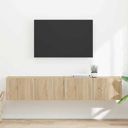 Mobile TV da parete 2 pcs Sonoma 78,5 x 31 x 29,5 cm