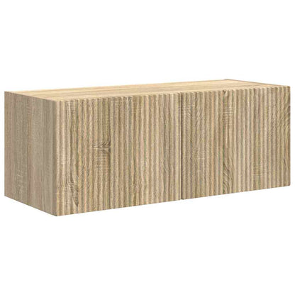 Mobile TV da parete 2 pcs Sonoma 78,5 x 31 x 29,5 cm