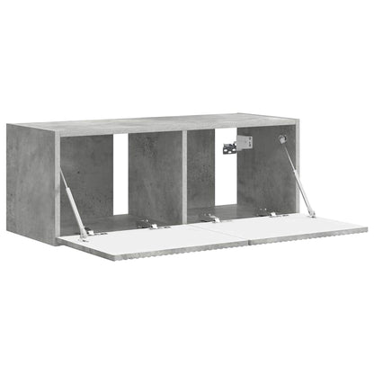 Mobile TV da parete Calcestruzzo 78,5 x 31 x 29,5 cm