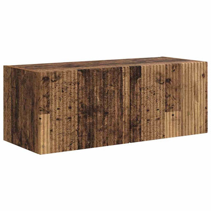 Mobile TV da parete 2 pcs Legno vecchio 78,5 x 31 x 29,5 cm