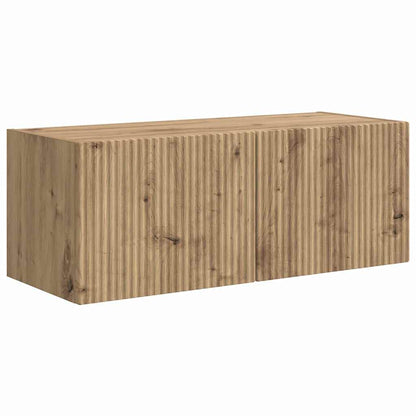 Mobile TV da parete Rovere Artigianale 78,5 x 31 x 29,5 cm