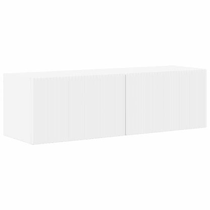 Mobile TV da parete 2 pcs Bianco 98 x 31 x 29,5 cm