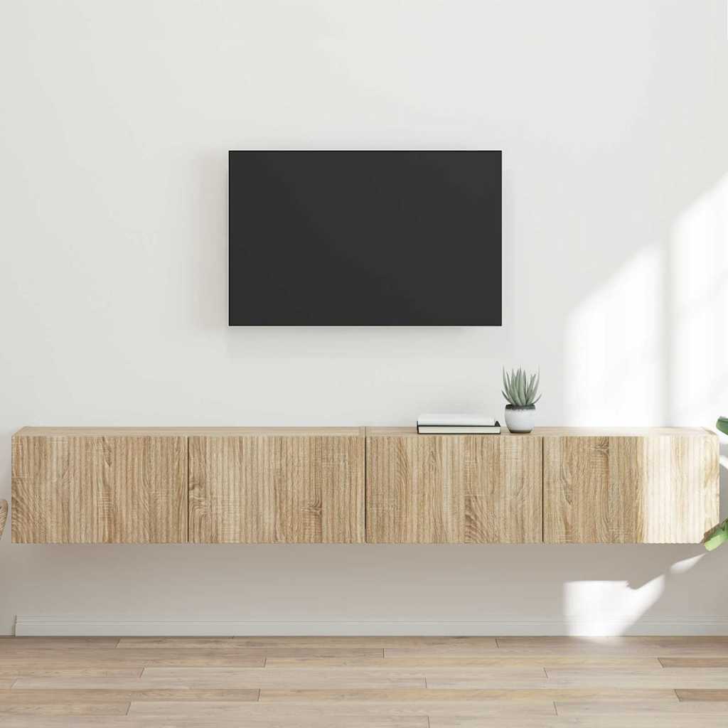 Mobile TV da parete 2 pcs Sonoma 98 x 31 x 29,5 cm