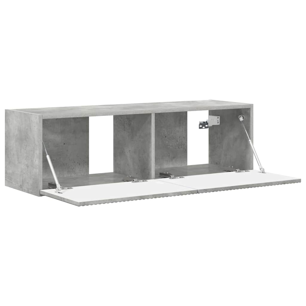 Mobile TV da parete Calcestruzzo 98 x 31 x 29,5 cm