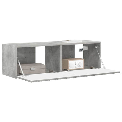 Mobile TV da parete Calcestruzzo 98 x 31 x 29,5 cm