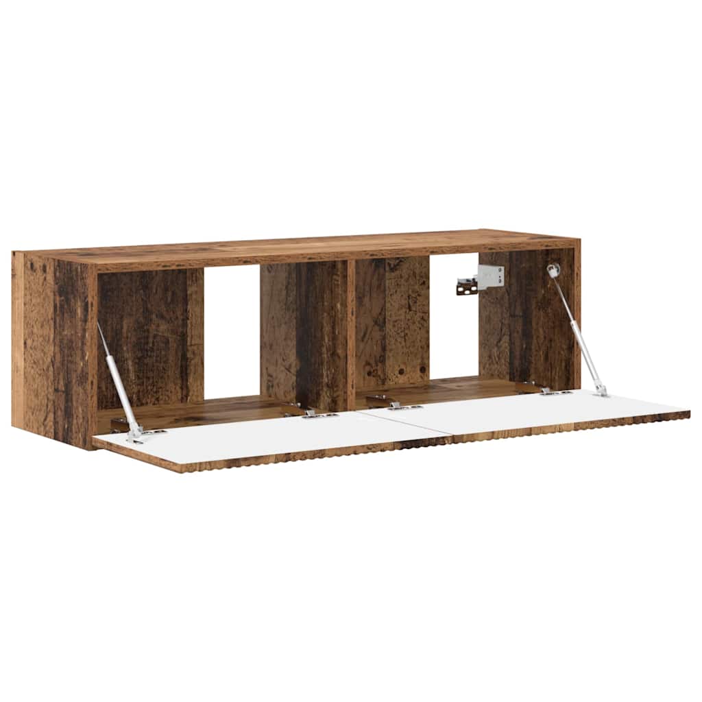 Mobile TV da parete Legno vecchio 98 x 31 x 29,5 cm