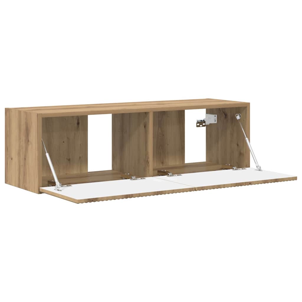Mobile TV da parete Rovere Artigianale 98 x 31 x 29,5 cm