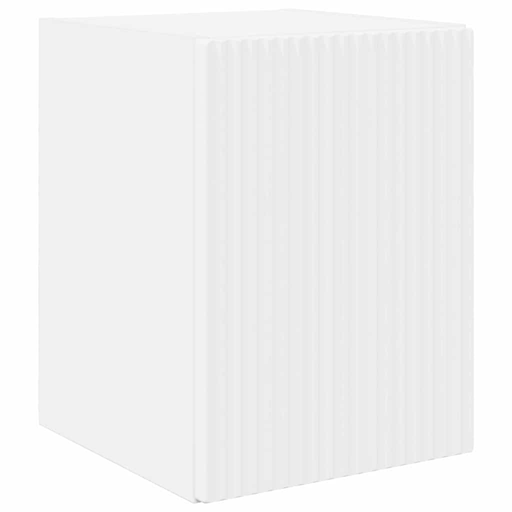 Mobile TV da parete Bianco 30 x 31 x 40 cm Legno multistrato