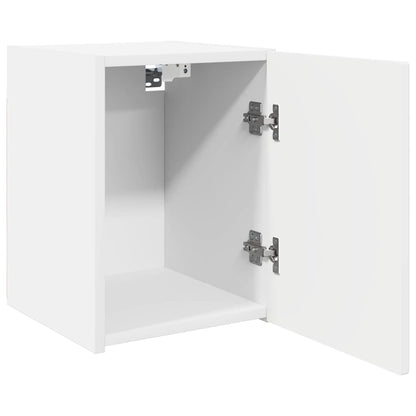 Mobile TV da parete Bianco 30 x 31 x 40 cm Legno multistrato