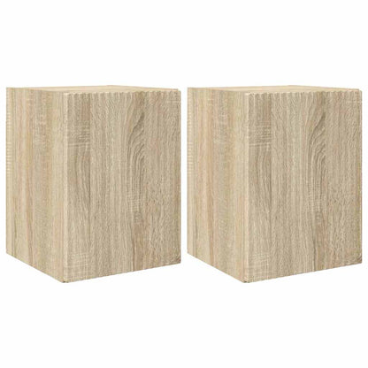 Mobile TV da parete 2 pcs Sonoma 30 x 31 x 40 cm