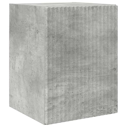 Mobile TV da parete 2 pcs Calcestruzzo 30 x 31 x 40 cm