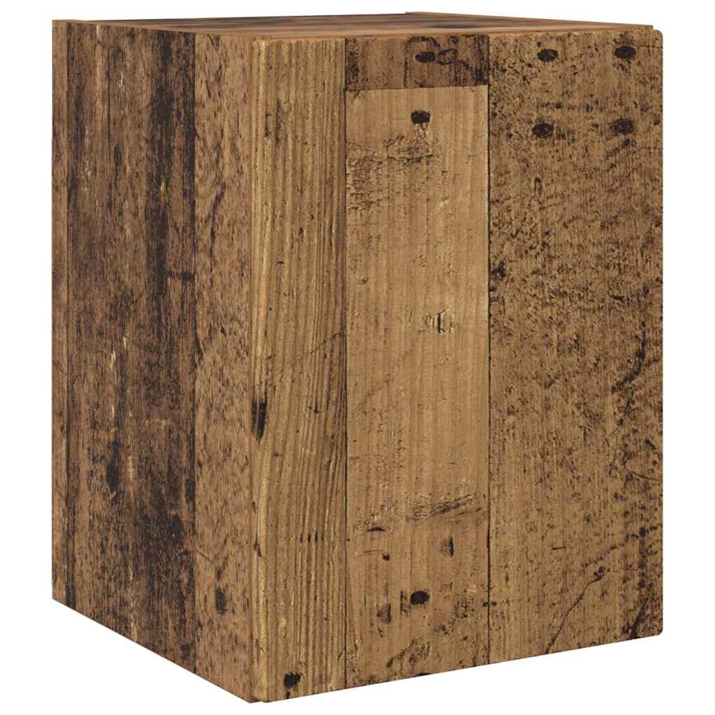 Mobile TV da parete 2 pcs Legno vecchio 30 x 31 x 40 cm