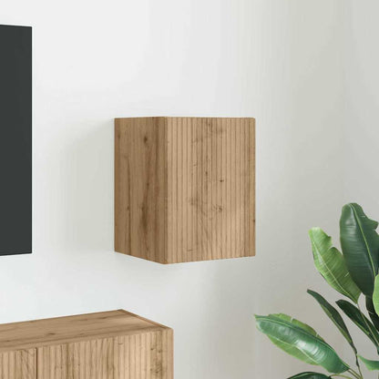 Mobile TV da parete Rovere Artigianale 30 x 31 x 40 cm