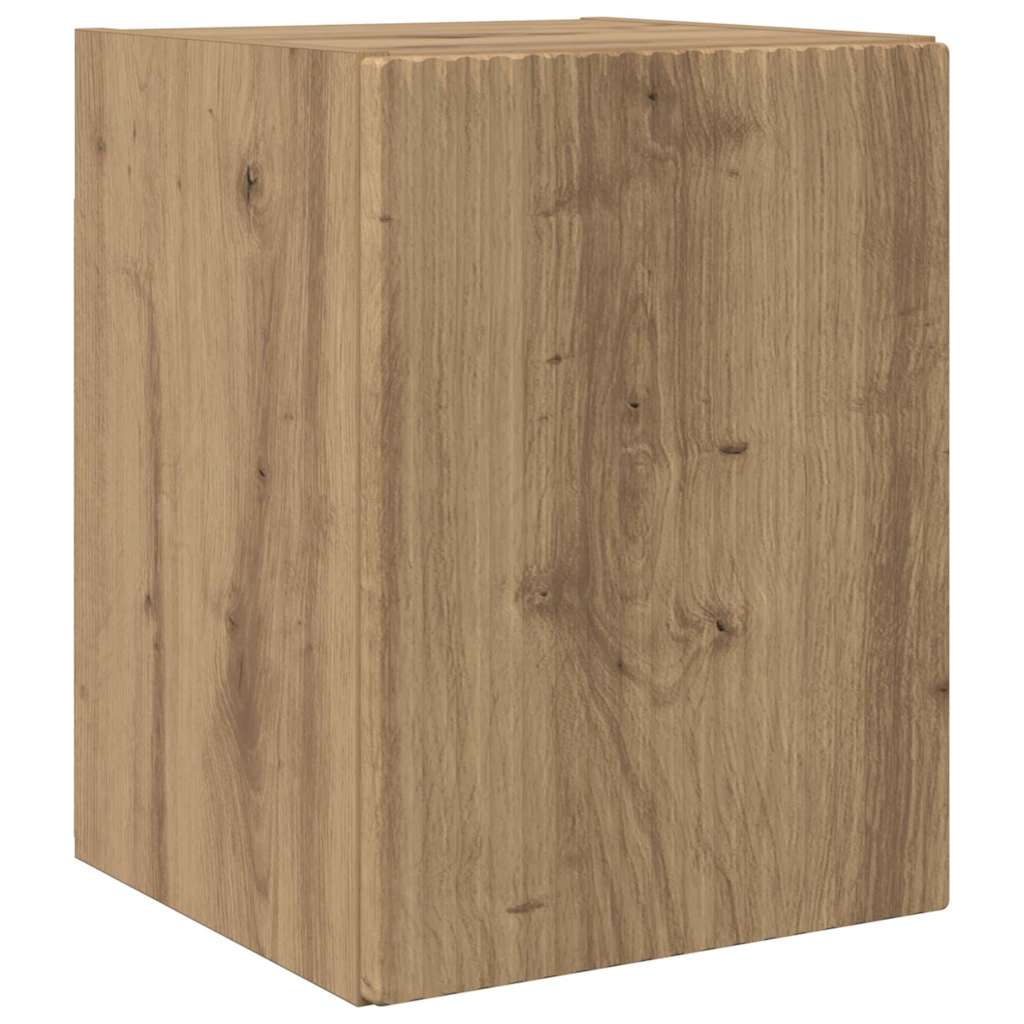 Mobile TV da parete Rovere Artigianale 30 x 31 x 40 cm