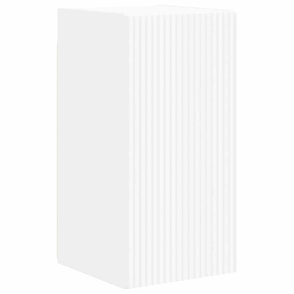 Mobile TV da parete 2 pcs Bianco 30 x 31 x 60 cm