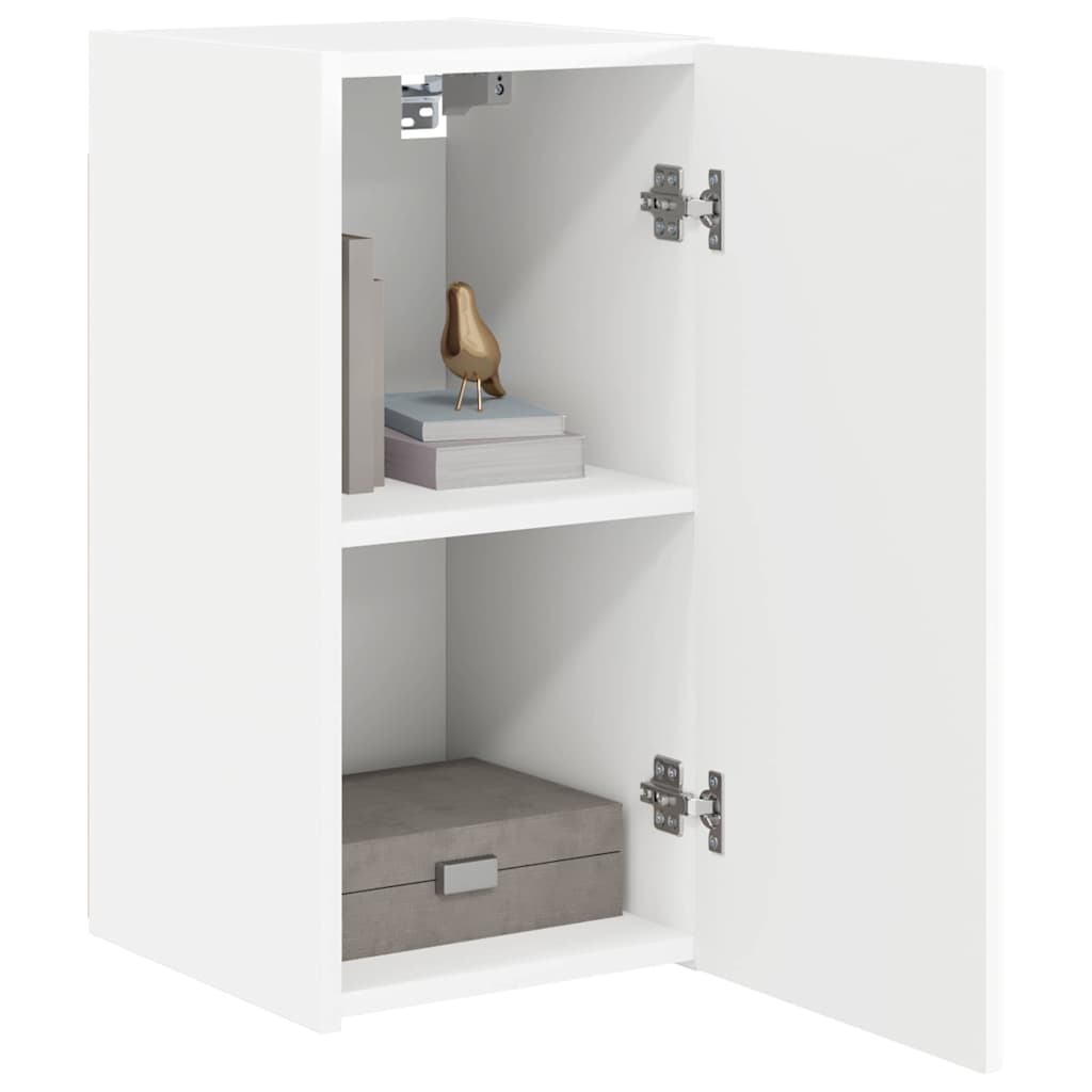 Mobile TV da parete 2 pcs Bianco 30 x 31 x 60 cm
