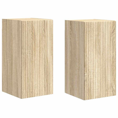Mobile TV da parete 2 pcs Sonoma 30 x 31 x 60 cm