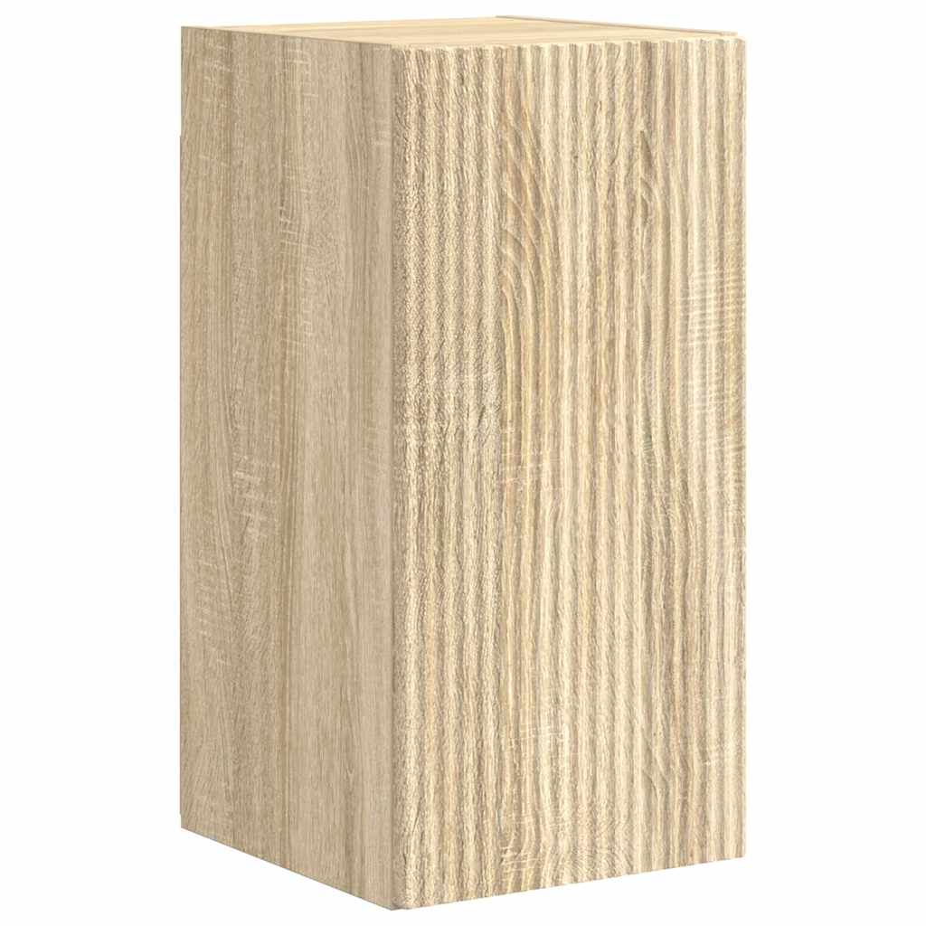 Mobile TV da parete 2 pcs Sonoma 30 x 31 x 60 cm