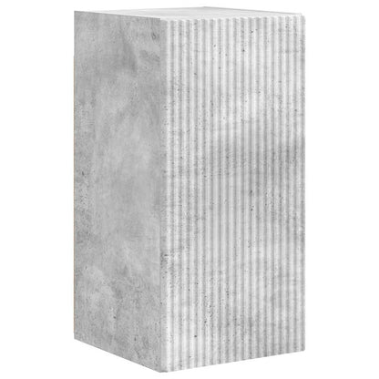 Mobile TV da parete 2 pcs Calcestruzzo 30 x 31 x 60 cm