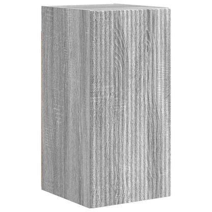 Mobile TV da parete 2 pcs Grigio Sonoma 30 x 31 x 60 cm